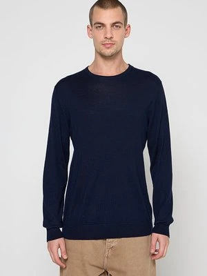 Sweter lindbergh granatowy