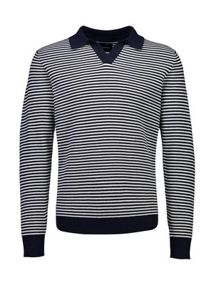 Sweter lindbergh granatowy