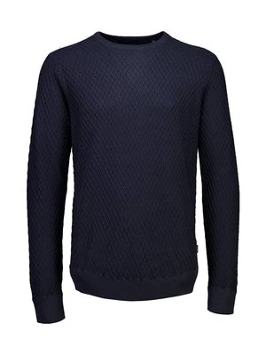 Sweter lindbergh granatowy