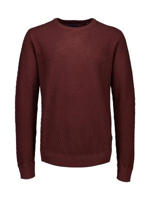 Sweter lindbergh ciemnoczerwony