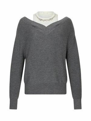Sweter Liu Jo szary
