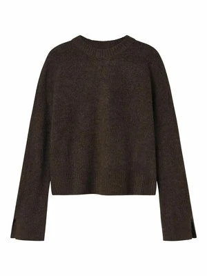 Sweter LMTD ciemnobrązowy