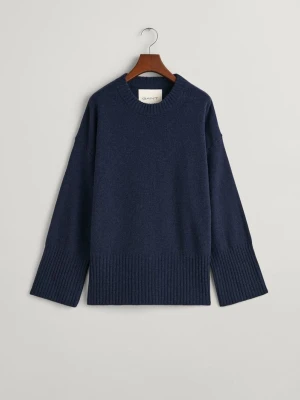 Sweter Lounge z Okrągłym Dekoltem GANT