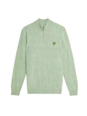 Sweter Lyle & Scott butelkowa zieleń