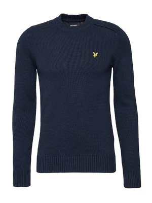 Sweter Lyle & Scott granatowy