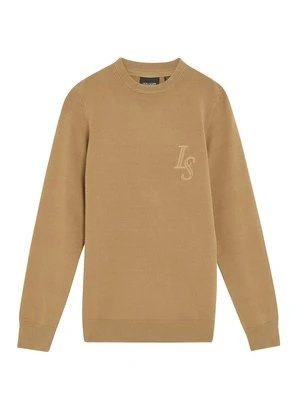 Sweter Lyle & Scott brązowy