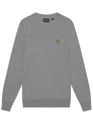 Sweter Lyle & Scott szary melanż