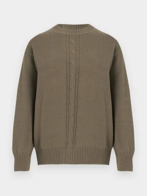 Sweter M--M ciemnozielony