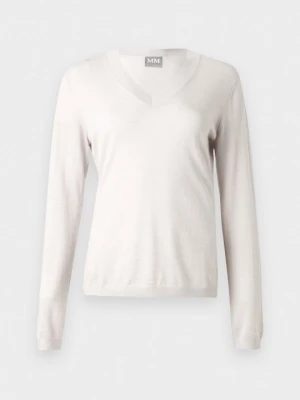 Sweter M--M piaskowy