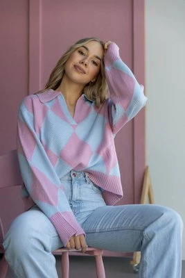 Sweter Maddie Pastel Blue LAURELLA