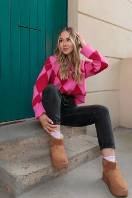 Sweter Maddie Pink LAURELLA