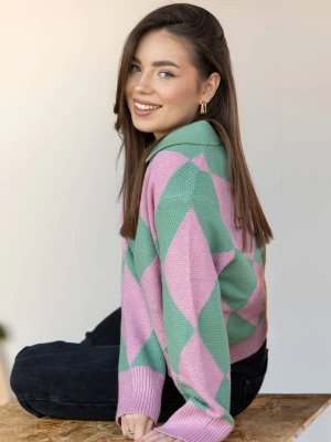 Sweter Maddie Pistachio LAURELLA