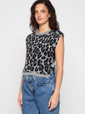 Sweter Mamalicious szary