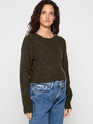 Sweter Mamalicious zielony