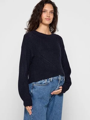 Sweter Mamalicious granatowy