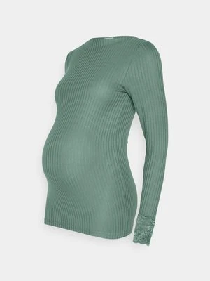 Sweter Mamalicious ciemnozielony
