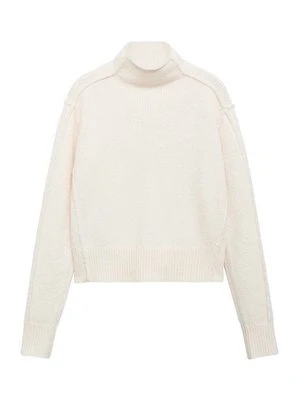 Sweter Mango mleczny