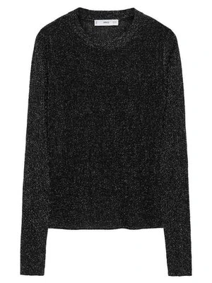 Sweter Mango czarny