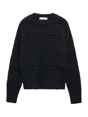 Sweter Mango szafirowy