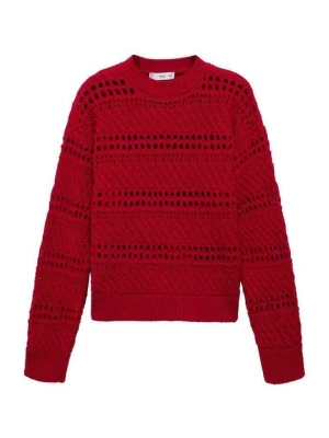 Sweter Mango czerwony