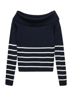 Sweter Mango błękit królewski