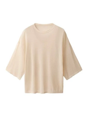 Sweter Mango mleczny