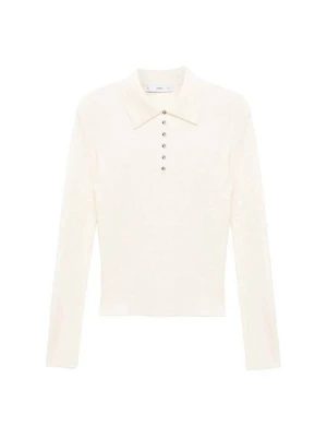 Sweter Mango mleczny