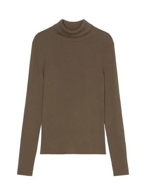 Sweter Marc O'Polo ciemnobrązowy
