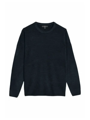 Sweter Marks & Spencer granatowy
