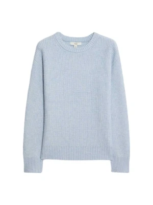 Sweter Marks & Spencer niebieski melanż