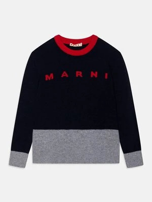 Sweter Marni granatowy
