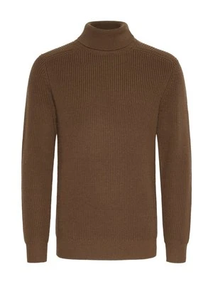 Sweter Matinique ciemnobrązowy