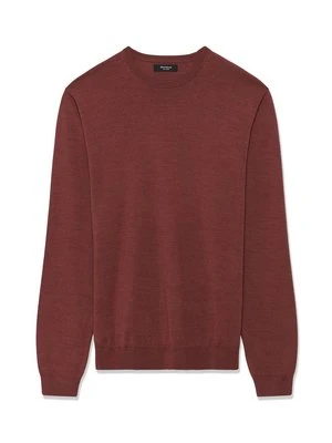 Sweter Matinique czerwony melanż