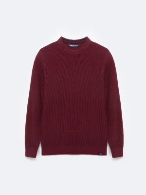 Sweter męski bawełniany bordowy Carlo 604 BIG STAR