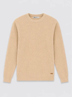 Sweter męski beżowy Stanson 801 BIG STAR