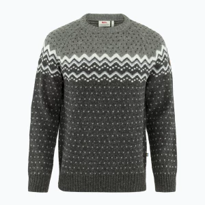 Sweter męski Fjällräven Övik Knit Sweater dark grey/grey