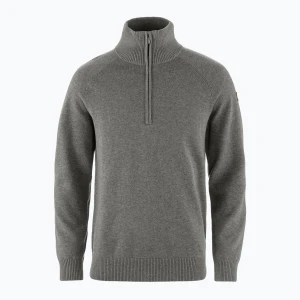 Sweter męski Fjällräven Övik Lite Half Zip grey