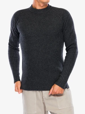 Sweter męski Royal Robbins Rockcraft Wool Crew - charcoal htr