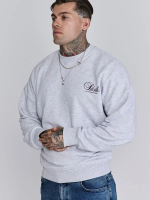 Sweter męski Snow Marl z grafiką SikSilk