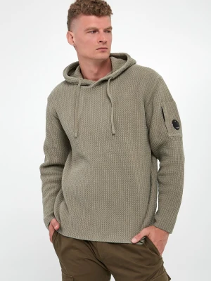 Sweter męski z kapturem C.P. COMPANY