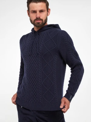 Sweter męski z kapturem PAUL&SHARK