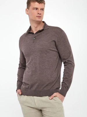 Sweter męski z wełny dziewiczej PAUL&SHARK