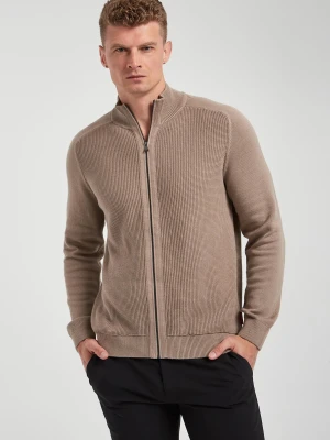 Sweter męski zapinany na zamek Olegor JOOP! JEANS