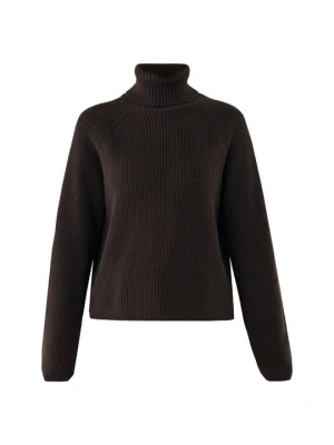Sweter Mexx ciemnobrązowy