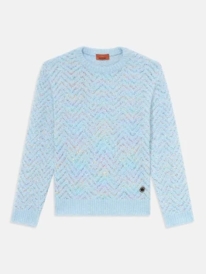 Sweter Missoni niebieski denim