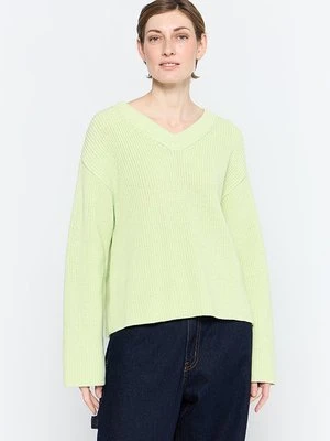 Sweter Modström jasnozielony