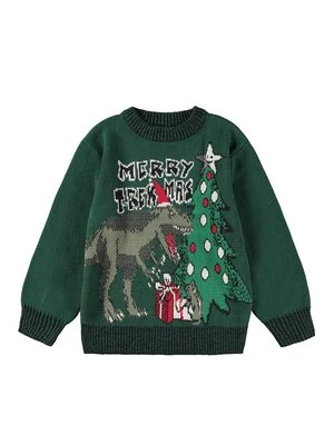 Sweter Molo ciemnozielony