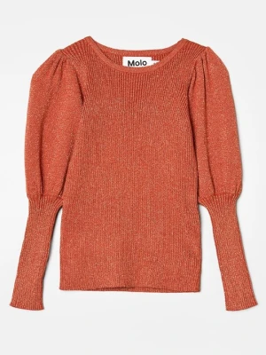 Sweter Molo miedziany
