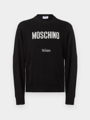 Sweter MOSCHINO czarny