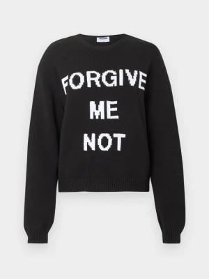 Sweter MOSCHINO czarny